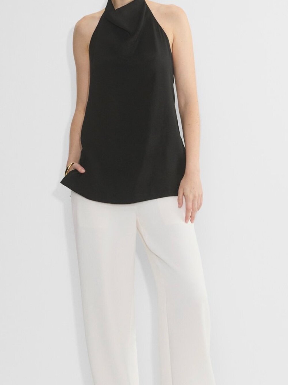 NWOT Aritzia Wilfred Thesis Pant - Crepette™ in Light Birch